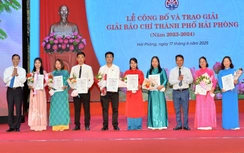 Báo Xây dựng đoạt giải báo chí TP Hải Phòng năm 2023 - 2024