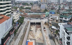Hà Nội: Hầm chui Kim Đồng - Giải Phóng thi công đến đâu?
