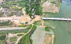 Cưỡng chế 3 thửa đất nông nghiệp cản tiến độ dự án đập dâng nghìn tỷ ở Quảng Ngãi