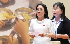 Đại biểu xót cảnh học sinh ăn canh mỳ tôm, hai Bộ trưởng lên tiếng