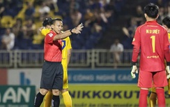 Xác định danh tính trọng tài bắt trận tranh vé dự V-League 2025-2026