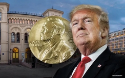 Ông Trump được đề cử Giải Nobel Hòa bình nhờ thỏa thuận ngừng bắn Israel - Iran