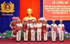 Sáu Phó giám đốc Công an tỉnh Cà Mau sau sáp nhập