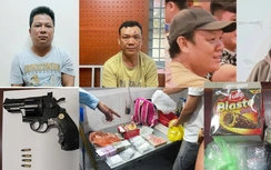 Cần Thơ: Bắt 10 đối tượng, thu giữ gần 2,7kg ma túy, 1 khẩu súng