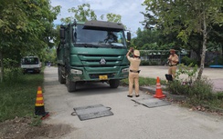 Tài xế không GPLX, chở quá tải gần 400%, chủ xe bị phạt hơn 120 triệu đồng