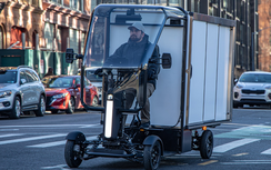 Khám phá mẫu xe điện giao hàng độc đáo vừa ra mắt