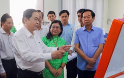 Chủ tịch Quốc hội kiểm tra hạ tầng vận hành chính quyền 2 cấp TP Cần Thơ