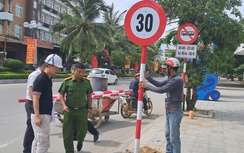 Sầm Sơn cắm biển 30km/h, xe điện hoạt động bình thường từ 1/7