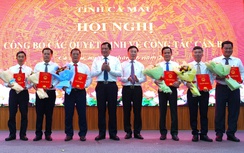 Giám đốc và 6 Phó giám đốc Sở Xây dựng tỉnh Cà Mau mới