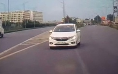 Phạt 35 triệu đồng, trừ 10 điểm GPLX tài xế đi ngược chiều trên cao tốc Hà Nội - Bắc Giang