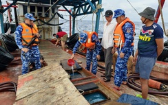 Bắt tàu cá chở 50.000 lít dầu D.O trái phép trên biển Tây Nam