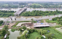 Dự án đường ven sông Cái ngổn ngang vì vướng mặt bằng