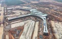 Nhiều hạng mục của sân bay Long Thành đang dần về đích