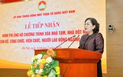 Ngành ngân hàng ủng hộ 82 tỷ đồng xoá nhà tạm, nhà dột nát