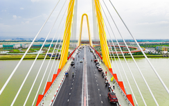 Cầu Hoàng Gia chính thức thông xe, thành phố đảo Vũ Yên vươn tầm kết nối