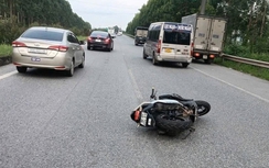 Bắc Ninh: Công an vào cuộc vụ nam thanh niên tử vong nghi tự ngã xe máy trên cao tốc
