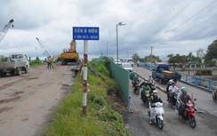 Cầu Ô Môn chậm tiến độ: Sẽ điều chuyển khối lượng nếu không có chuyển biến