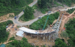 Tăng tốc thi công dự án cải tạo, nâng cấp QL28B ở Lâm Đồng