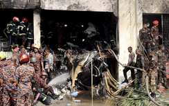 Bangladesh: Máy bay huấn luyện rơi xuống trường học, ít nhất 19 người thiệt mạng