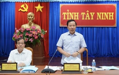 Chủ tịch UBND tỉnh Tây Ninh thúc tiến độ các công trình trọng điểm