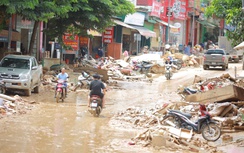 Nghệ An: "Rốn lũ" Tương Dương ngổn ngang sau cơn lũ lịch sử