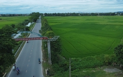 Cận cảnh khu tái định cư đường sắt tốc độ cao tiếp giáp 2 đường tỉnh ở Nghệ An