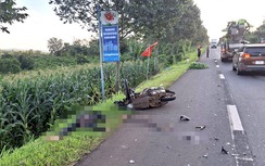 Lâm Đồng: Va chạm với xe tải, người đàn ông đi xe máy tử vong tại chỗ