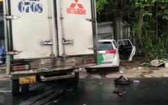 Tai nạn trên quốc lộ 1 qua Cà Mau, một người tử vong, 4 người bị thương