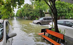 Vì sao khu đô thị Đông Sơn ở Thanh Hóa ngập sâu sau bão?