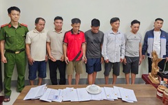 Nghệ An: Bắt giữ ổ nhóm đánh bạc giữa lòng sông Lam