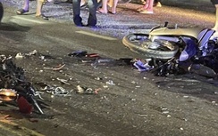 Va chạm xe tải trên đường Hồ Chí Minh, hai người tử vong