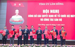 Công bố danh sách cán bộ chủ chốt Tỉnh ủy, UBND tỉnh Lâm Đồng