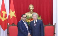 Tổng Bí thư Tô Lâm tiếp Chủ tịch Tập đoàn Adani của Ấn Độ
