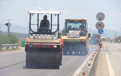 Nỗ lực hoàn thành sửa chữa QL1 qua Khánh Hòa trước hẹn 4 tháng