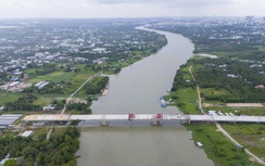 Cận cảnh cầu Bình Gởi trên tuyến Vành đai 3 sau hợp long