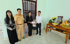 Báo Xây dựng thăm hỏi gia đình thiếu tá Hà Văn Minh hy sinh khi làm nhiệm vụ ở Lai Châu