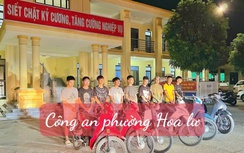 Khống chế nhóm đua xe trái phép ở Ninh Bình sau hơn 2 giờ truy bắt 