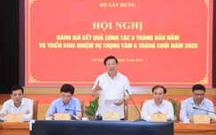 Bộ Xây dựng đốc thúc giải ngân 6 tháng cuối năm 2025