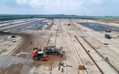 Hối hả trên công trường dự án thành phần 4 sân bay Long Thành
