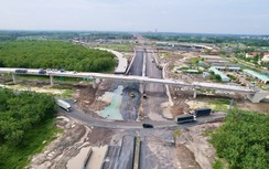 Toàn cảnh thi công các nút giao “xương sống” trên cao tốc Biên Hòa - Vũng Tàu