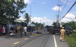 Va chạm với xe ben, hai mẹ con tử vong thương tâm