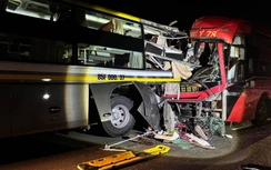 Hai xe khách tông nhau trên cao tốc Vĩnh Hảo - Phan Thiết, 3 người thiệt mạng