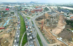 TP.HCM: Từ 15/8 tạm đóng đường Mỹ Phước - Tân Vạn để thi công cầu vượt trên Vành đai 3