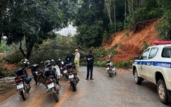 Điện Biên: Đường vào các bản bị sạt lở khó khăn, nhiều điểm chưa tiếp cận được