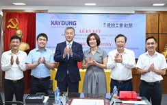 Báo Xây dựng và Báo Tin tức Kỹ thuật Xây dựng Nhật Bản tăng cường hợp tác nhiều lĩnh vực