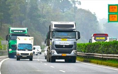 Thí điểm cấm xe tải đi làn sát dải phân cách trên hai tuyến cao tốc từ ngày mai