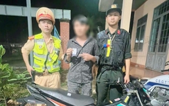 Đang bị truy tìm do vận chuyển hàng cấm, nam thanh niên sa lưới trên QL13 vì dính ma túy
