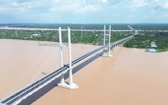 Ngắm cầu Rạch Miễu 2 từ trên cao trước ngày khánh thành