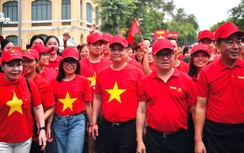 Hơn 20.000 người Vietcombank hòa nhịp “Cùng Việt Nam tiến bước”