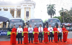 Hà Nội khai trương tuyến buýt điện miễn phí kết nối Lăng Bác - Bờ Hồ